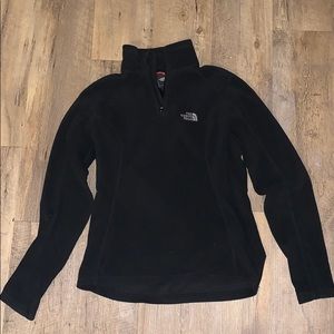 North Face Black Quarter Zip